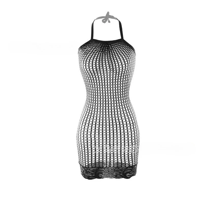 Cover Up Kaftan - 1PC Women Sexy Fishnet Cover Up