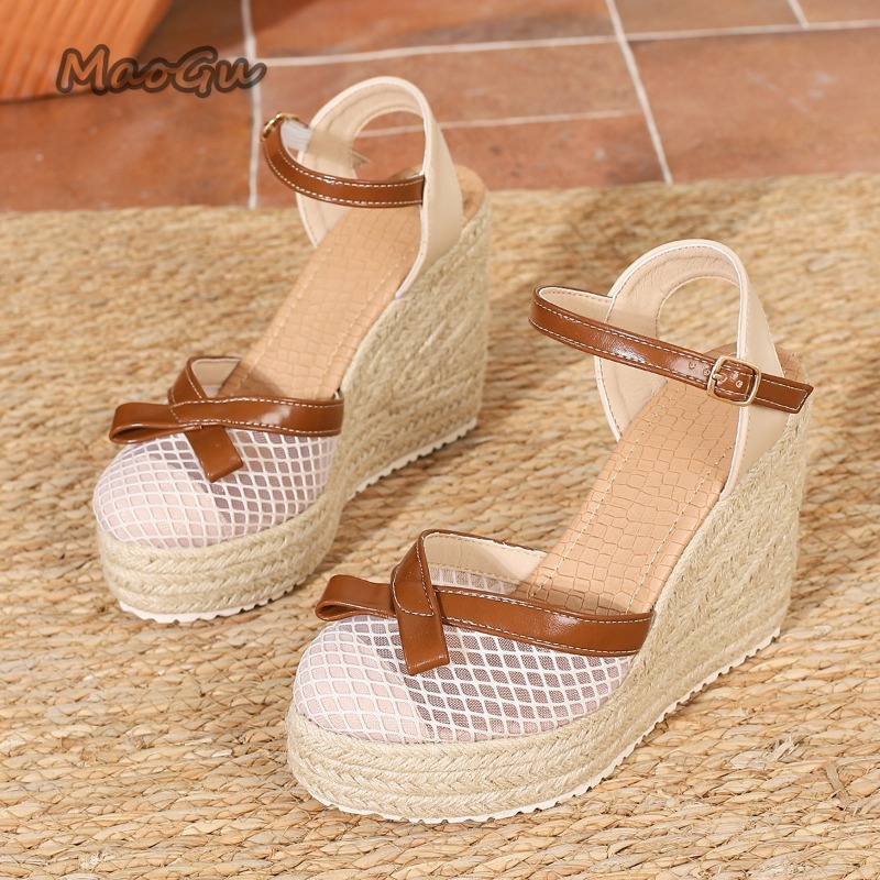 Size42 Women's Mesh Bow Espadr - đánh giá và giá Wedge Espadrille Women