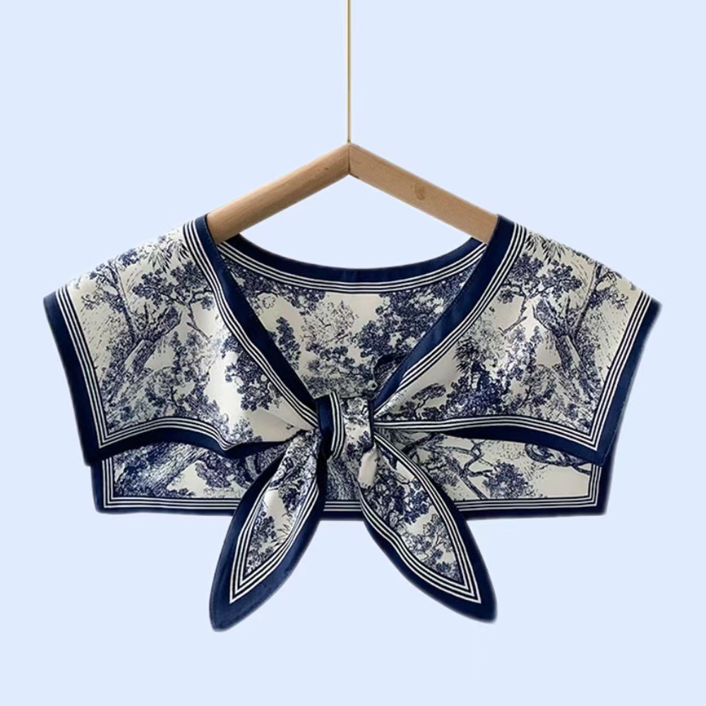 Women's Versatile Silk Scarf S - đánh giá và giá Blouse Off Shoulder