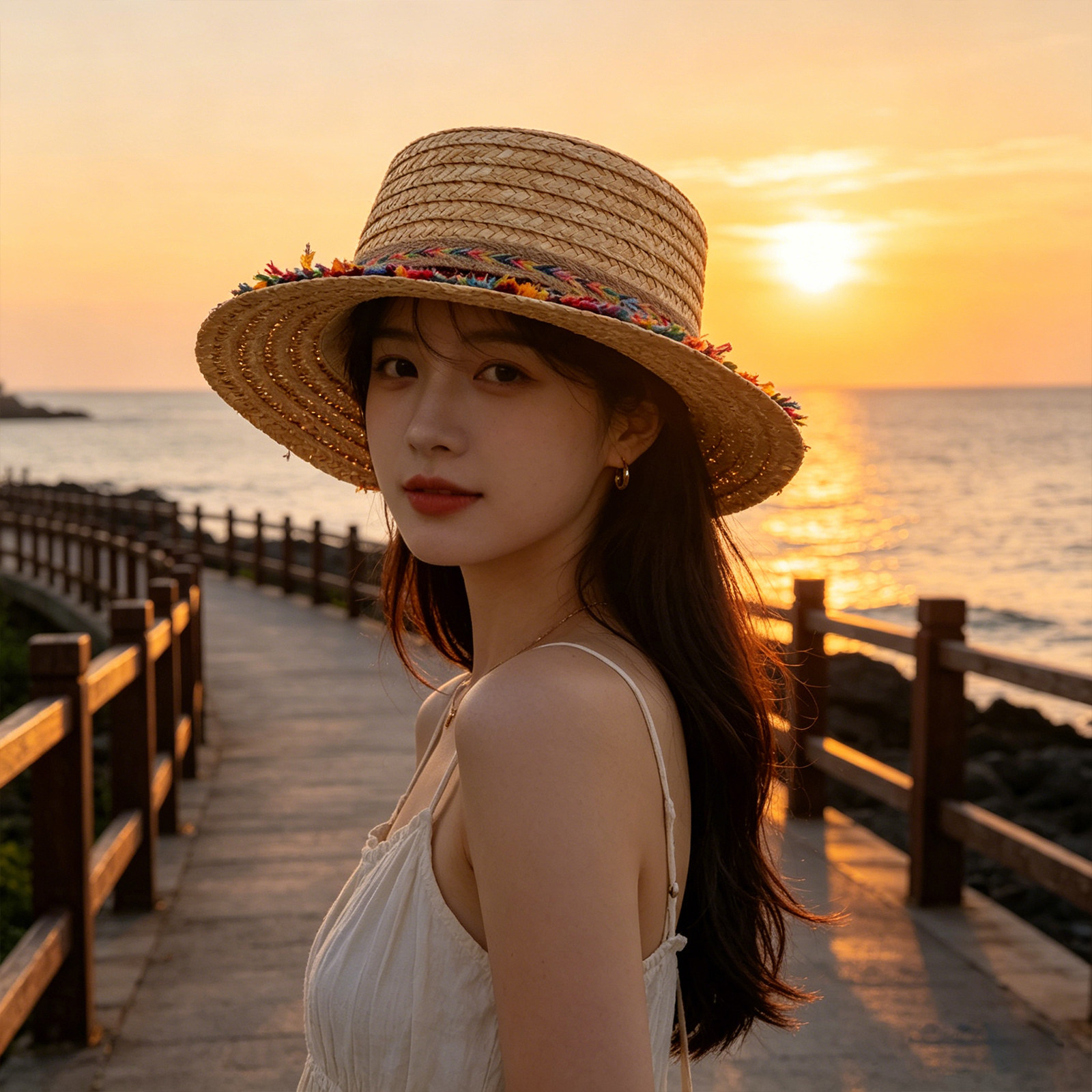 Beach Straw Hat Khaki Summer H - đánh giá và giá Hat Floppy Wide