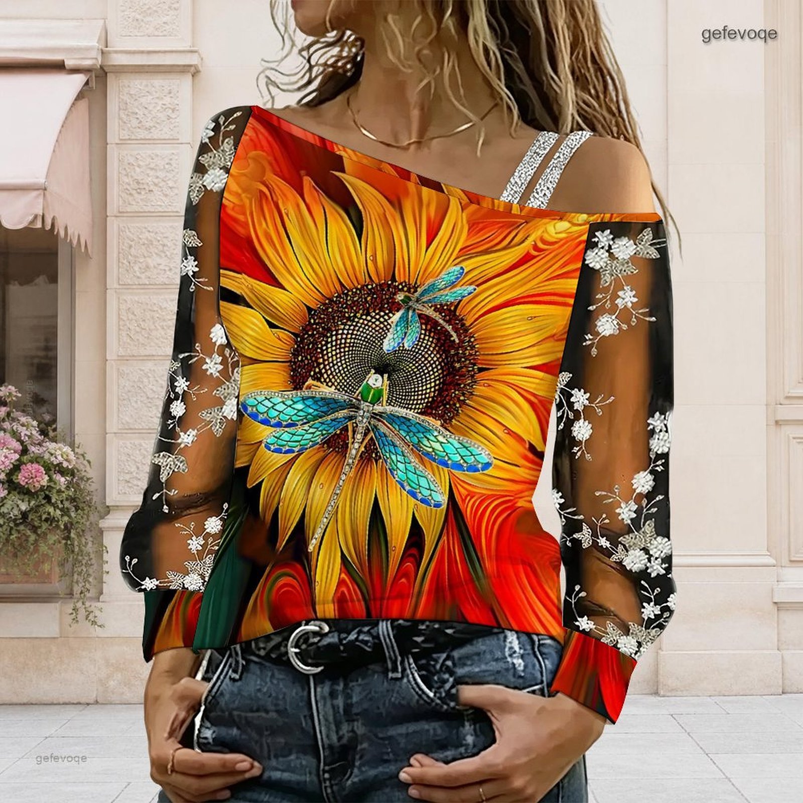 Women Off Shoulder Blouse Asym - đánh giá và giá Blouse Off Shoulder